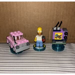 LEGO Dimensions Level Pack The Simpsons Homer Minifigs With Tags